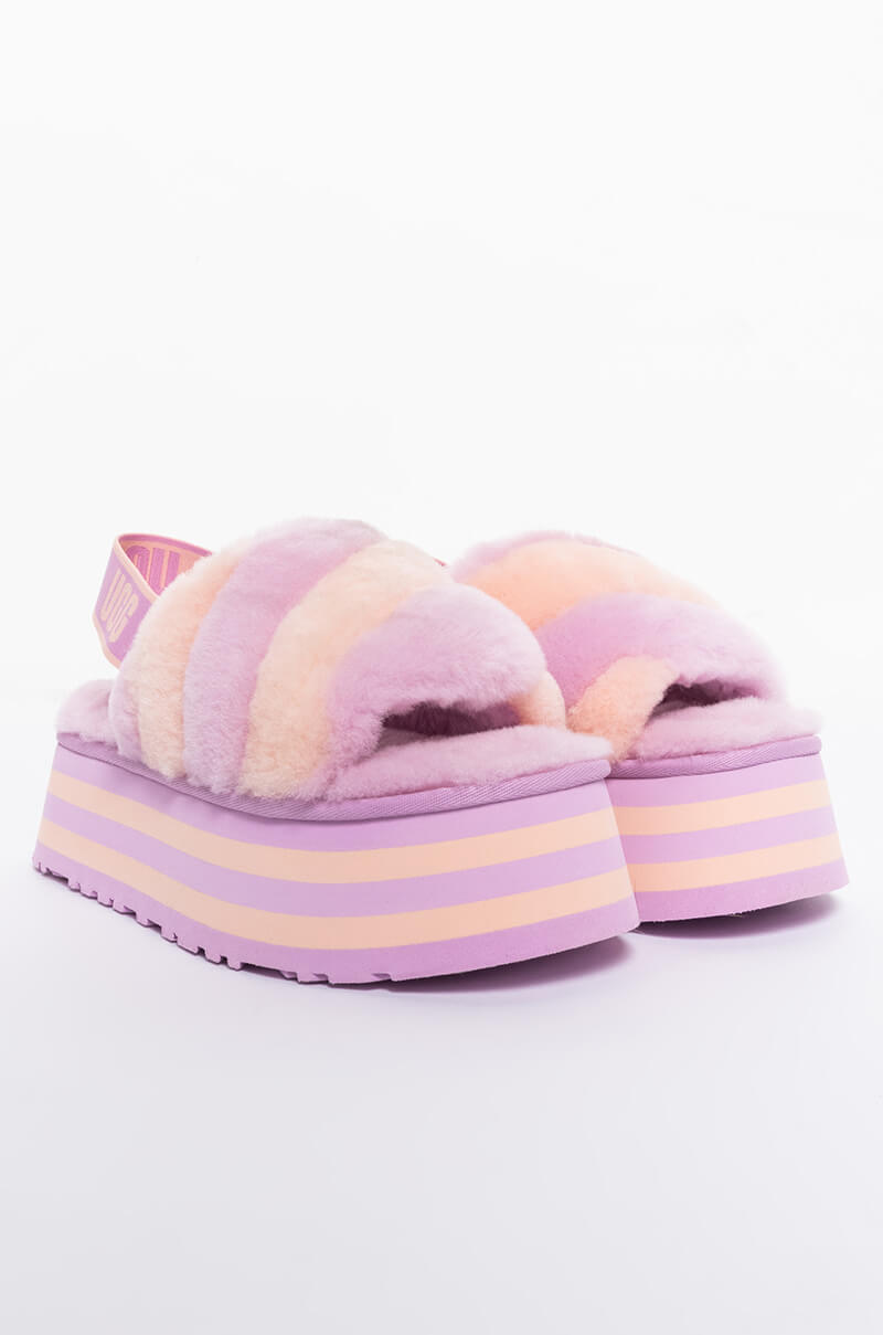 UGG DISCO STRIPE SLIDE