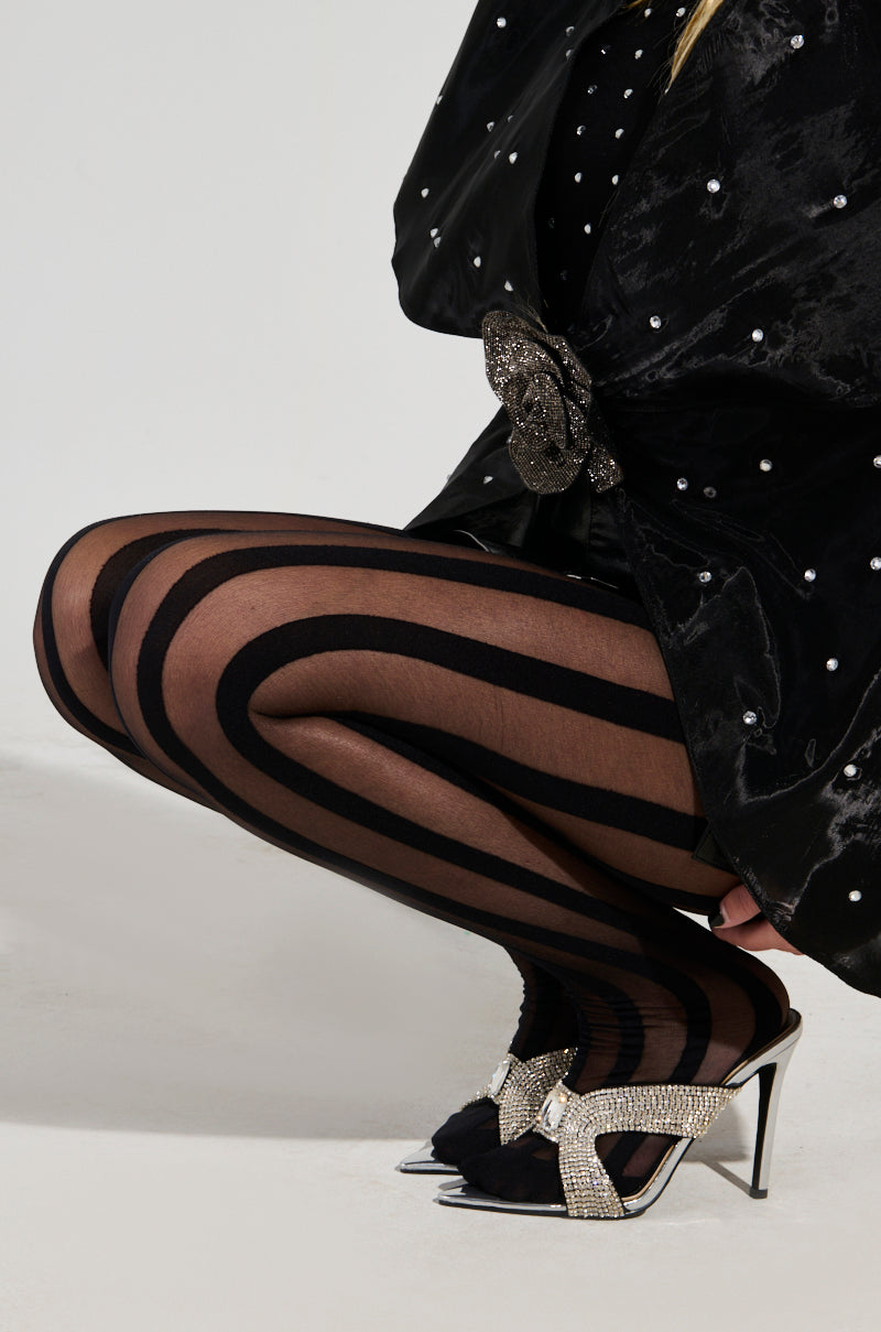 OH YES STRIPE TIGHTS