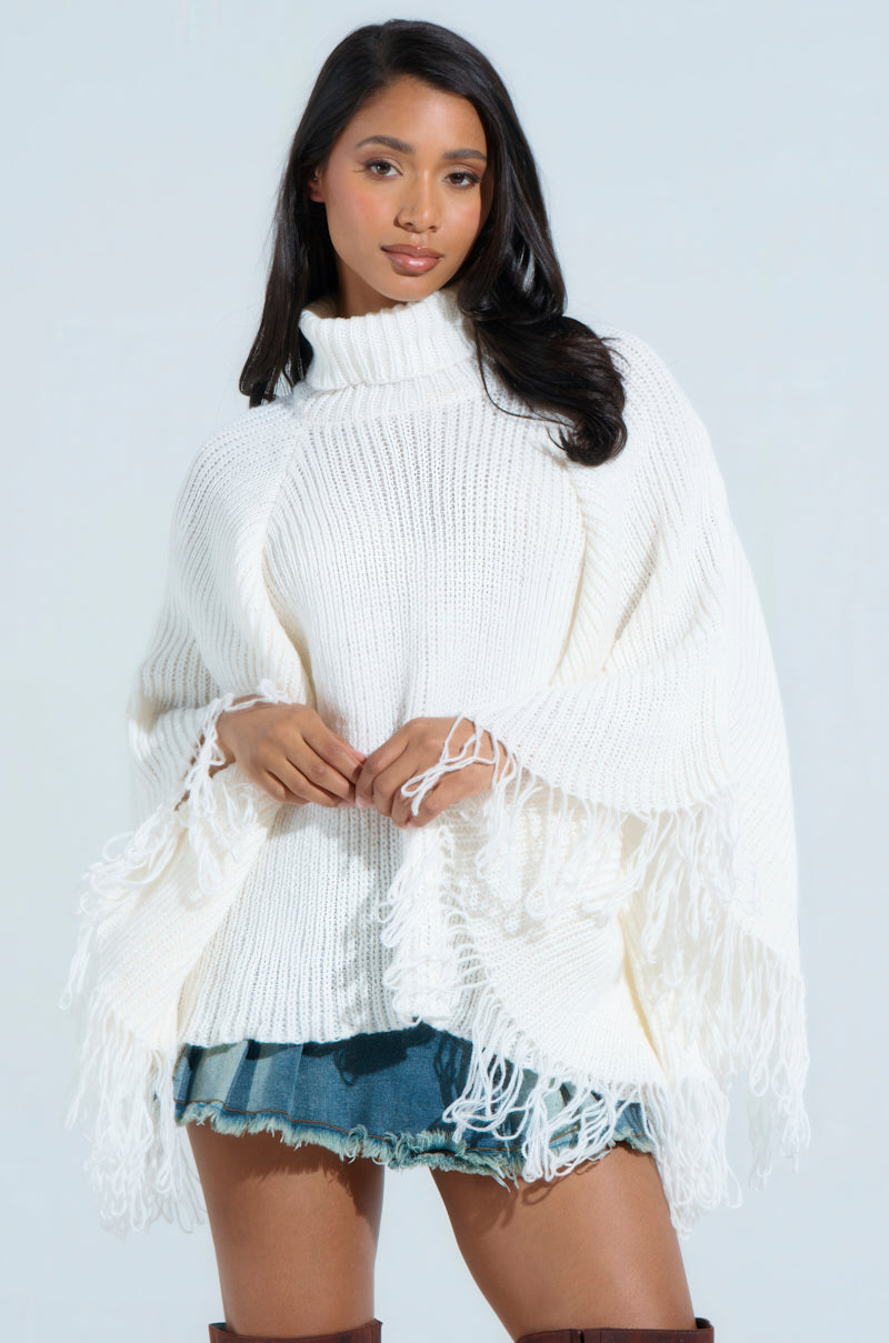 ALIX FRINGE SWEATER