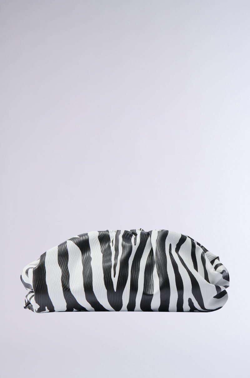 INTO THE WILD ZEBRA CLUTCH