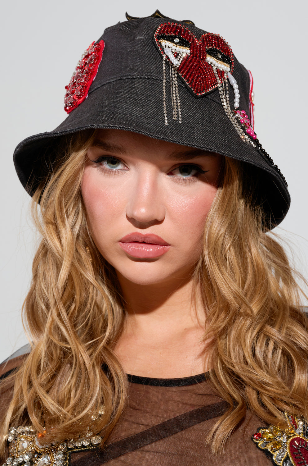 WITH LOVE PATCH BUCKET HAT