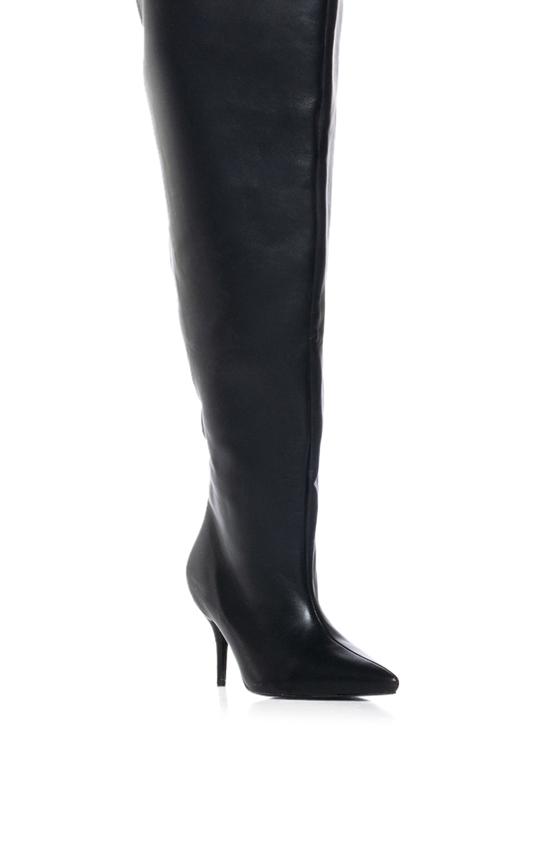 AZALEA WANG AMBY BUCKET BOOT IN BLACK