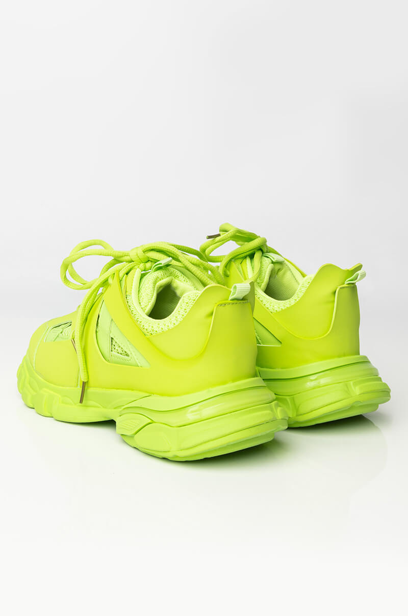 UH HUH HONEY FLAT SNEAKER LIME