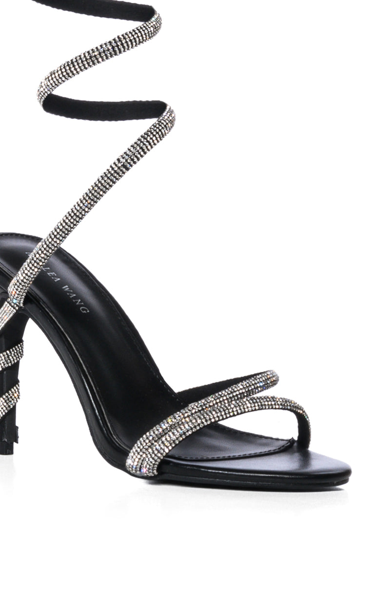 AZALEA WANG STHENO BLACK SANDAL