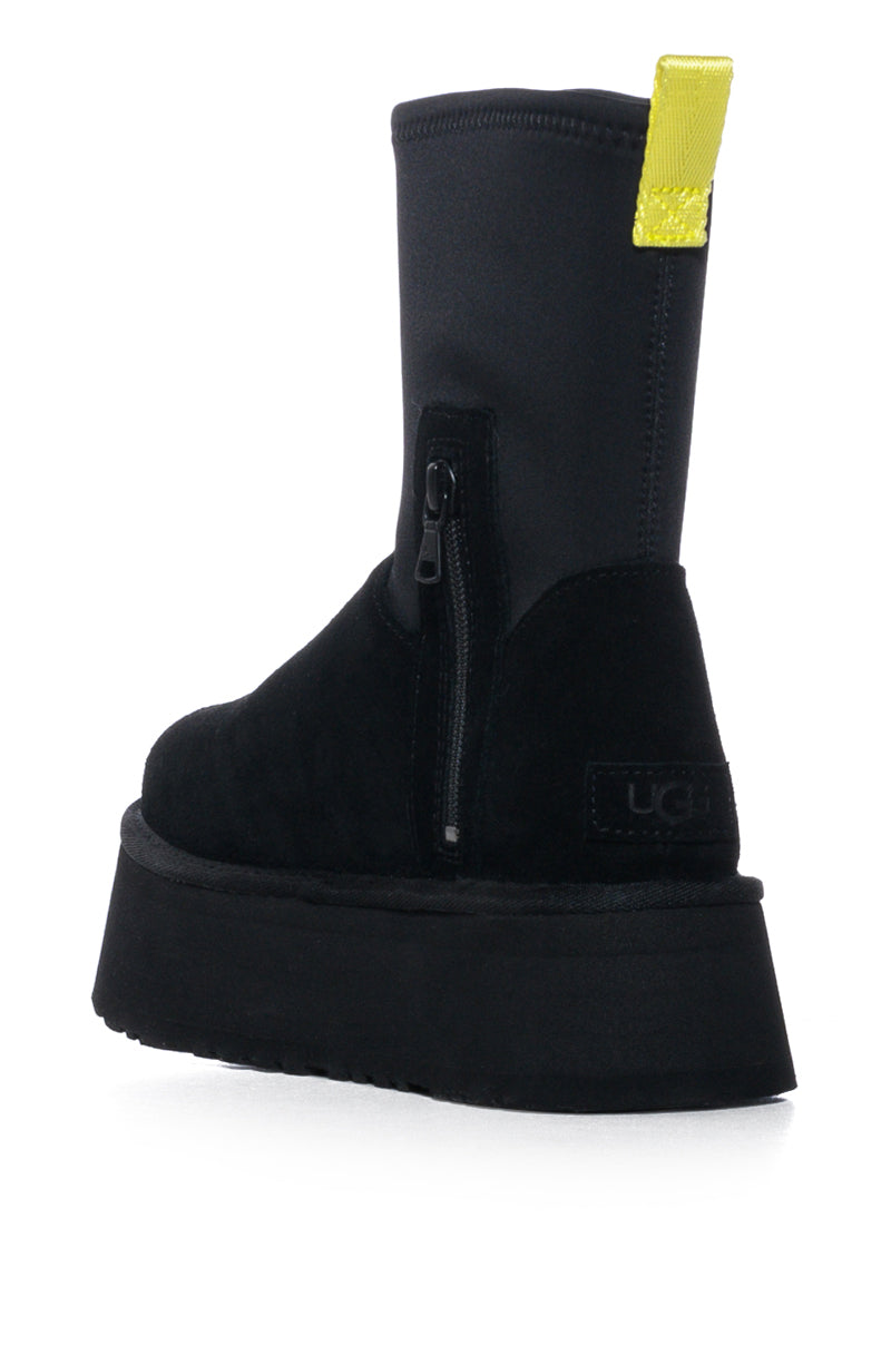 UGG W CLASSIC DIPPER BLACK