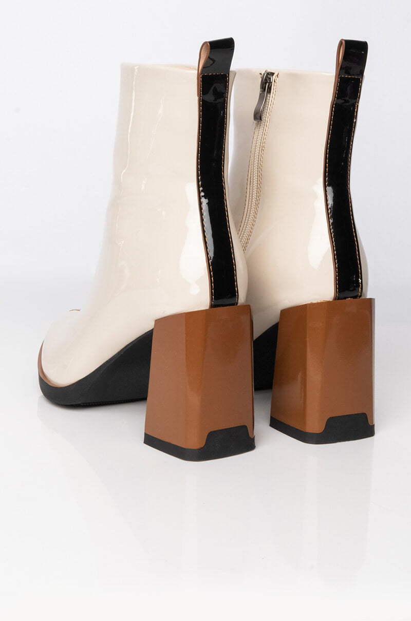 AZALEA WANG HIGHS AND LOWS CHUNKY BOOTIE IN BONE