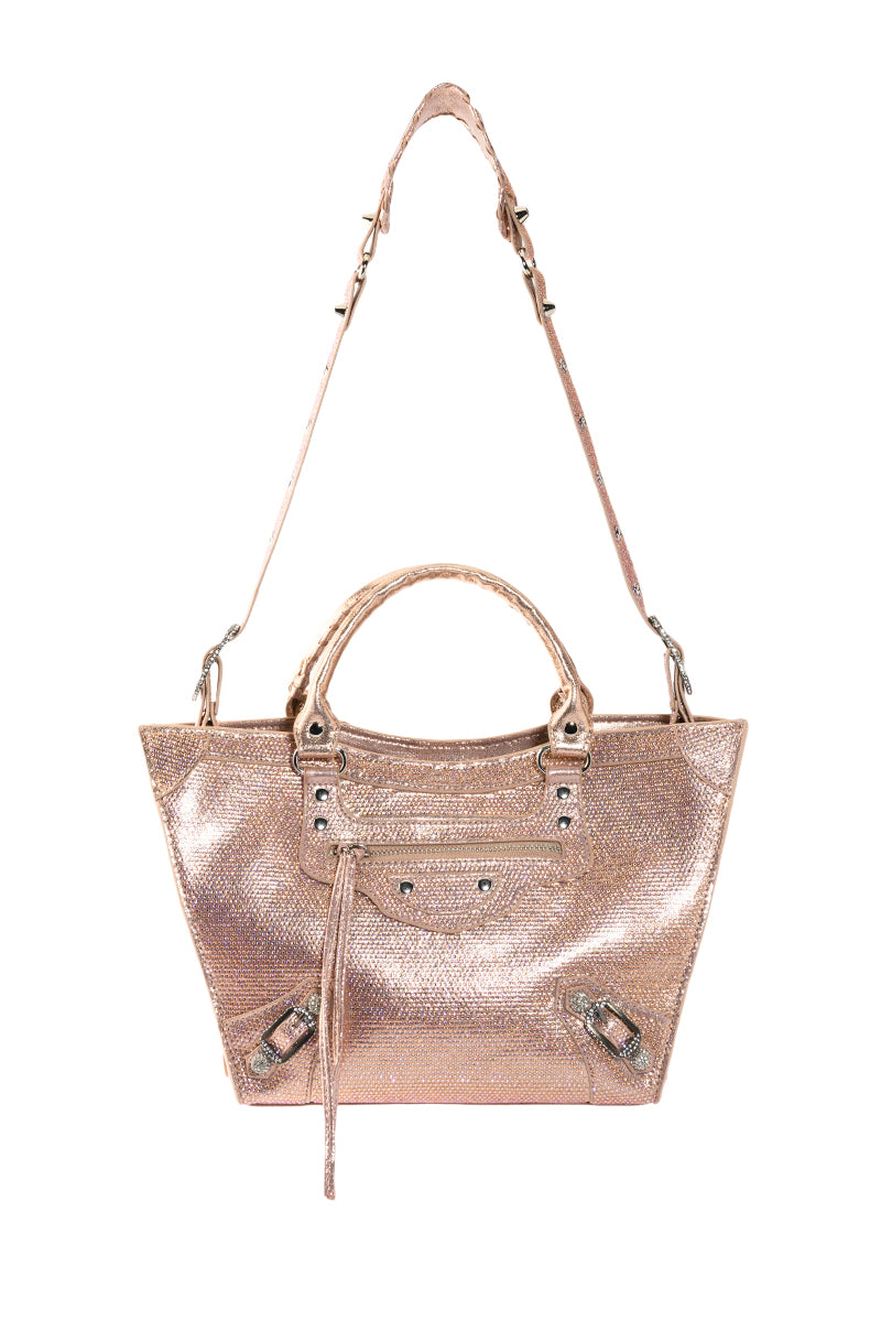 JINNX PU TOTE IN PINK