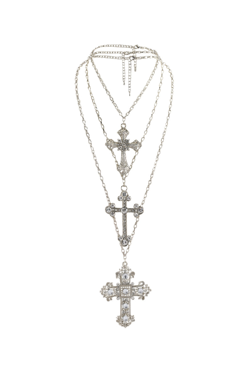 CROSS MY HEART NECKLACE