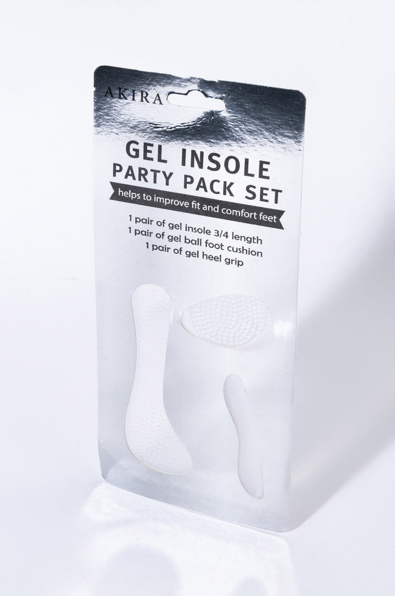 PARTY ON GEL INSOLE SET