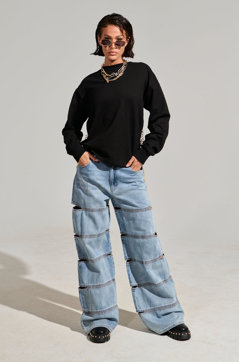 WE GROOVIN DENIM PANT