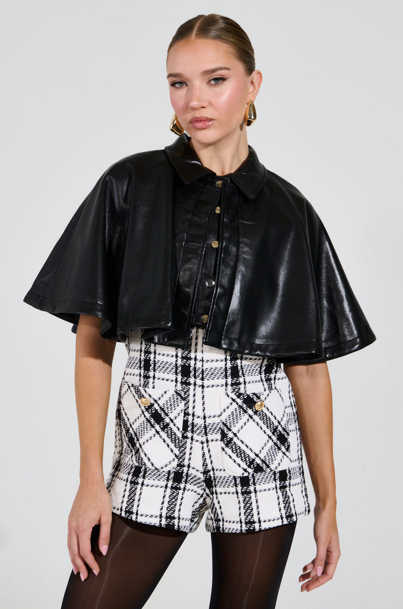 LOUIE DOUBLE LAYER CAPE