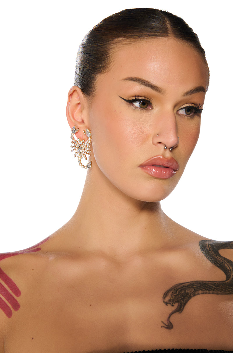 SCORPION STATEMENT EARRINGS