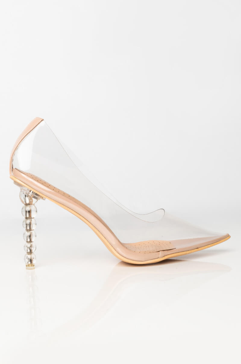 AZALEA WANG NOW YOU KNOW ME STILETTO PUMP IN NUDE