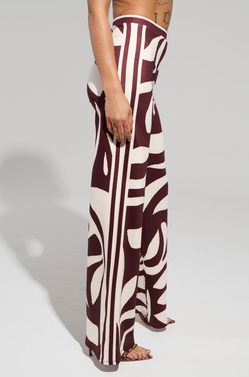 ONE FOR YOU PRINTED PALAZZO PANT