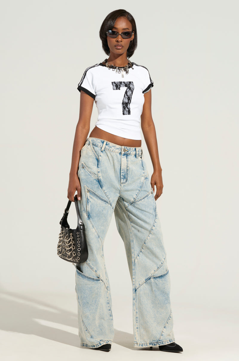 SNAP OUT OF IT DENIM PANT