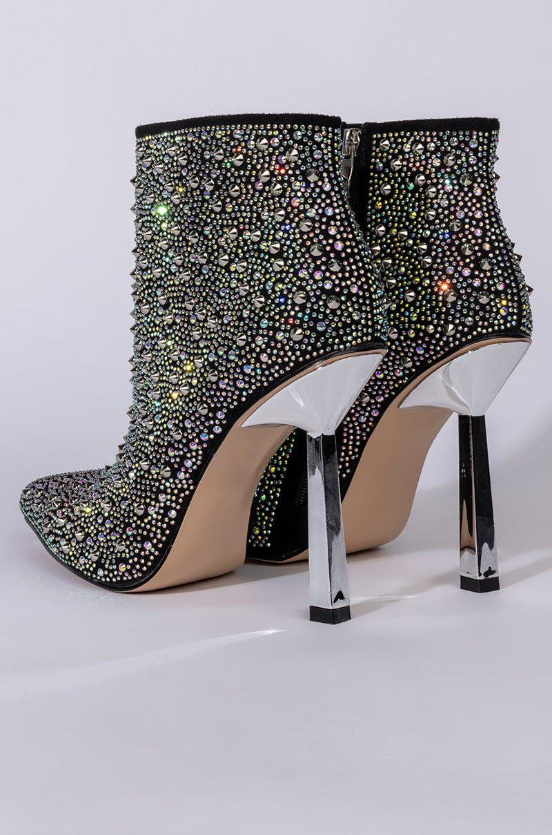 AZALEA WANG EYES ON ME STILETTO BOOTIE IN MULTI