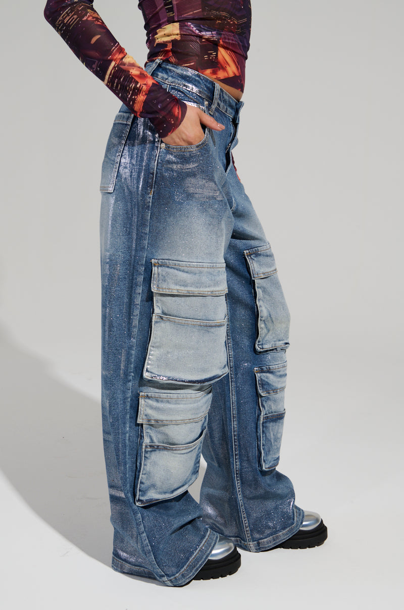 TO THE MOON DENIM PANT