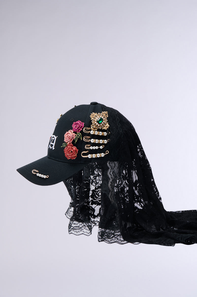 CITY GIRL LUXE BROOCH HAT