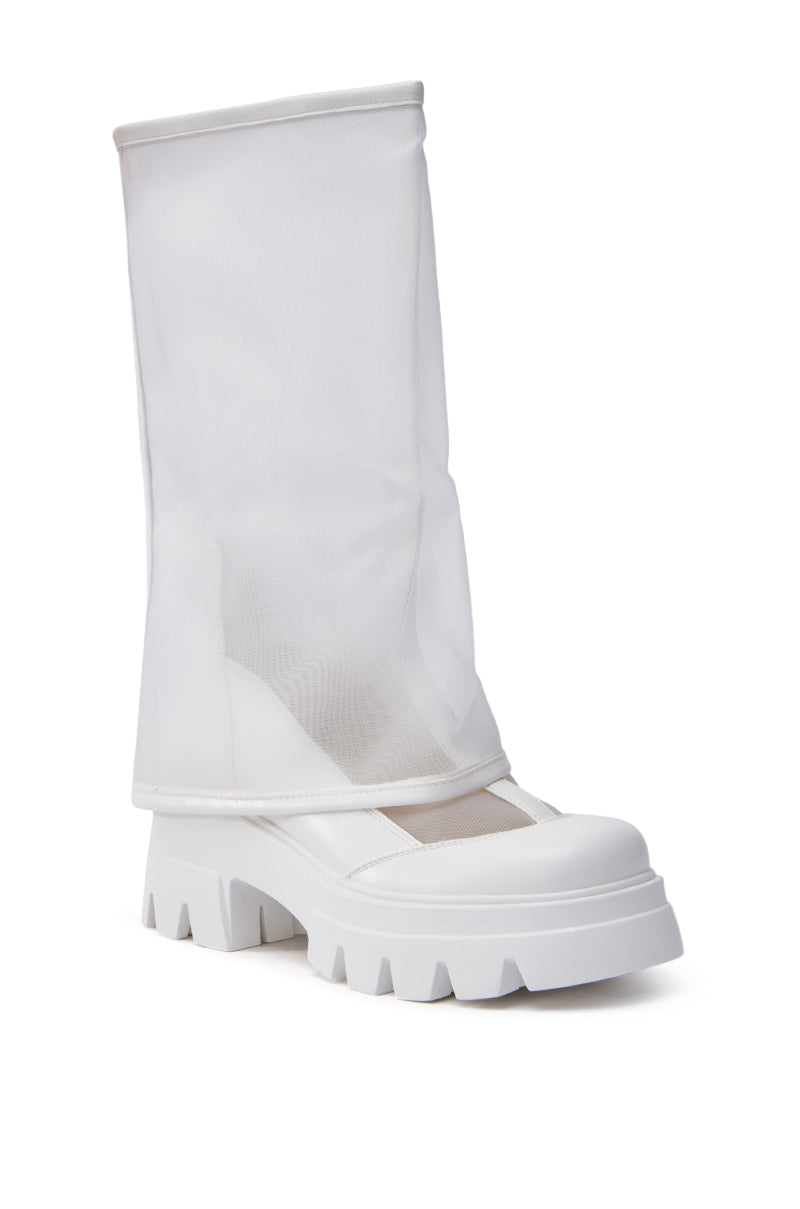 AZALEA WANG BAYE WHITE BOOT