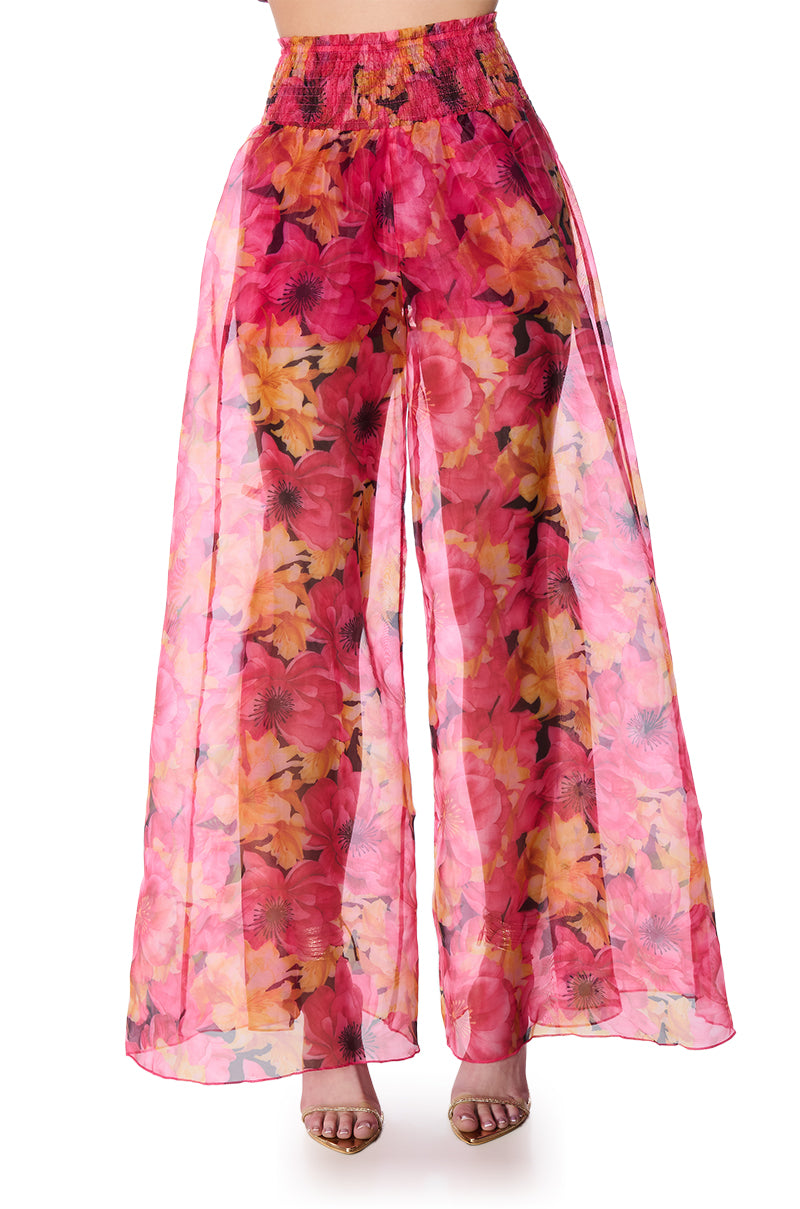 OLIVIA PLEATED PALAZZO PANT