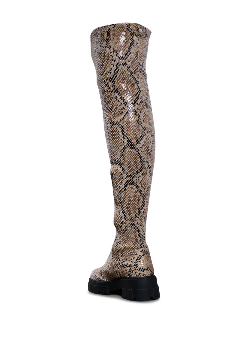 AZALEA WANG ALORA SNAKE BOOT