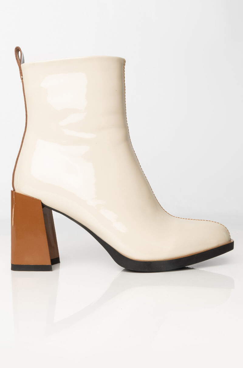 AZALEA WANG HIGHS AND LOWS CHUNKY BOOTIE IN BONE