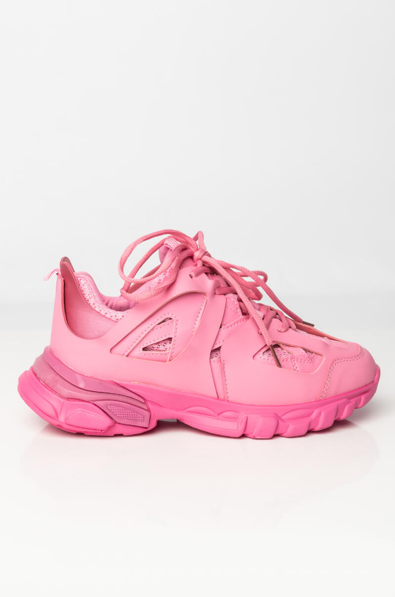 UH HUH HONEY FLAT SNEAKER PINK