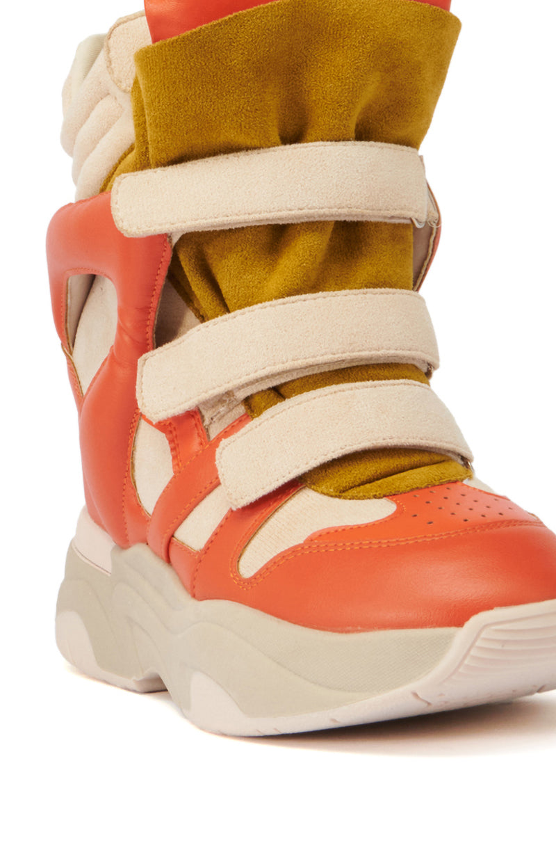 MARANTO CHUNKY ORANGE SNEAKER