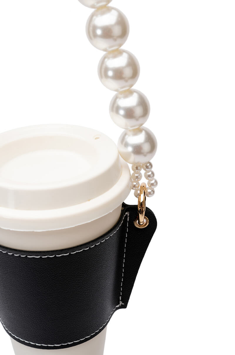HOLD MY DRINK BEADED CUP HOLDER