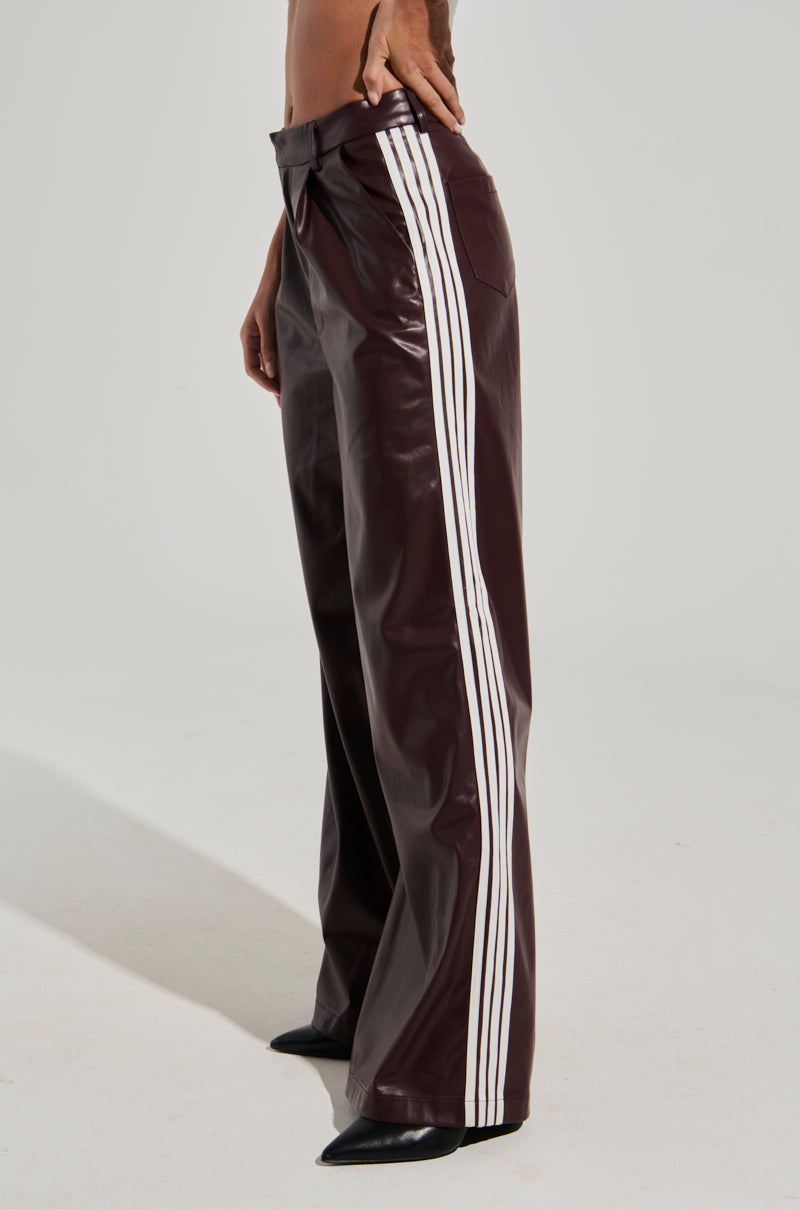 DAYTIME LOVIN TROUSER IN BURGUNDY