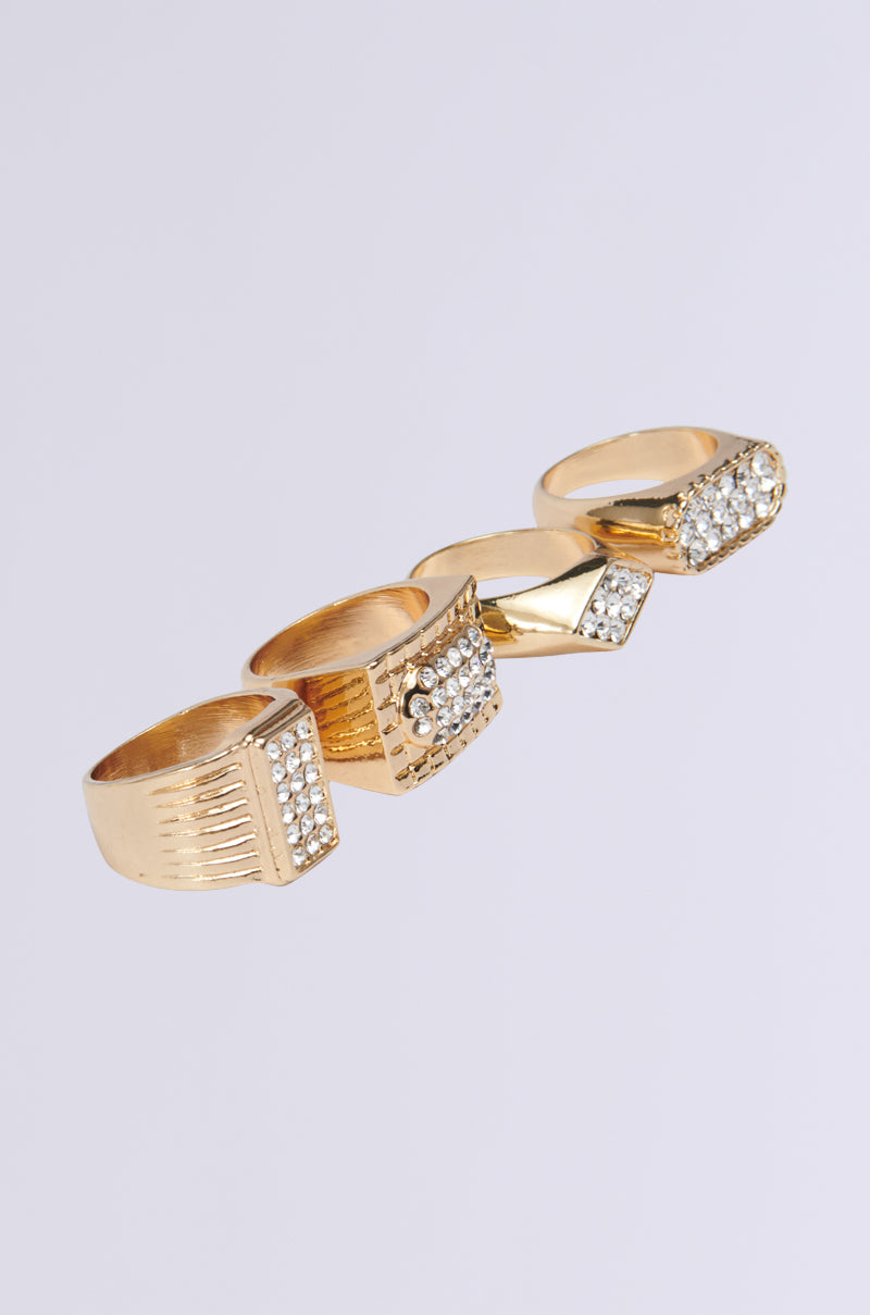 EXPENSIVE TASTE RING SET