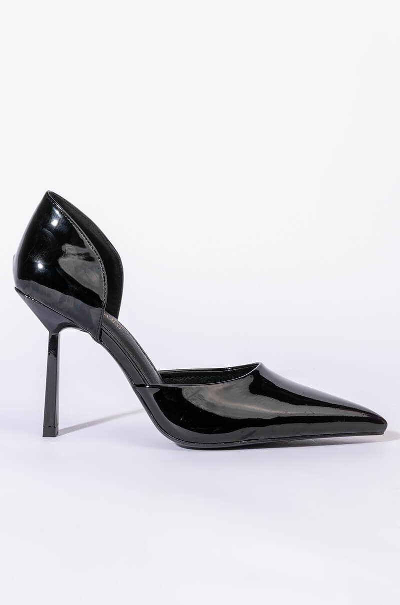 AZALEA WANG DONT TRIP STILETTO PUMP IN BLACK