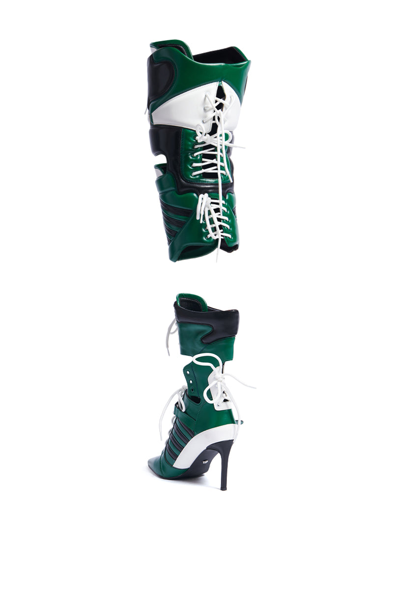 AZALEA WANG KANEY GREEN SPORT 2-1 BOOT