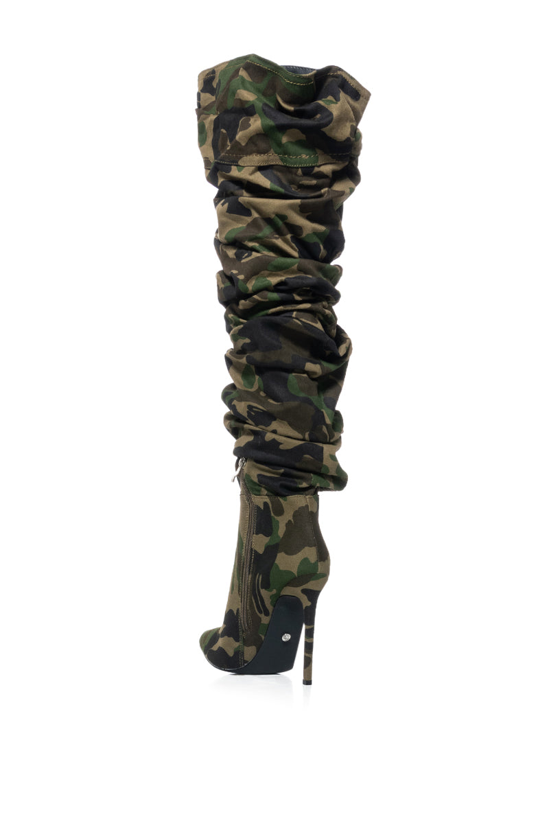 AZALEA WANG GREER CAMO BOOT