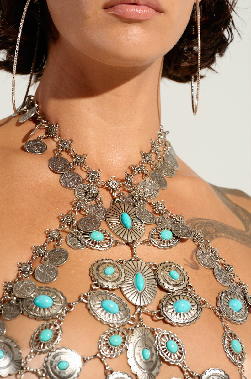 HIGH END RODEO TURQUOISE STONE TOP