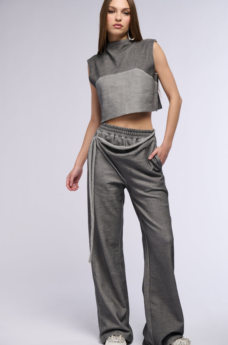 MAIA WIDE LEG JOGGER PANT