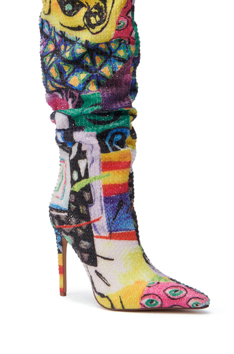 AZALEA WANG JONEL MULTI STILETTO BOOT