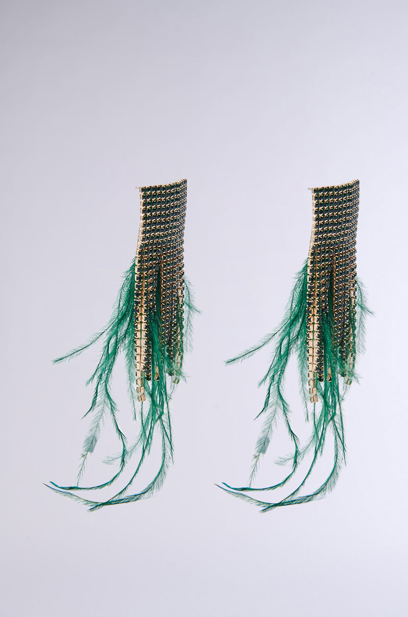 PENELOPE FEATHER EARRING