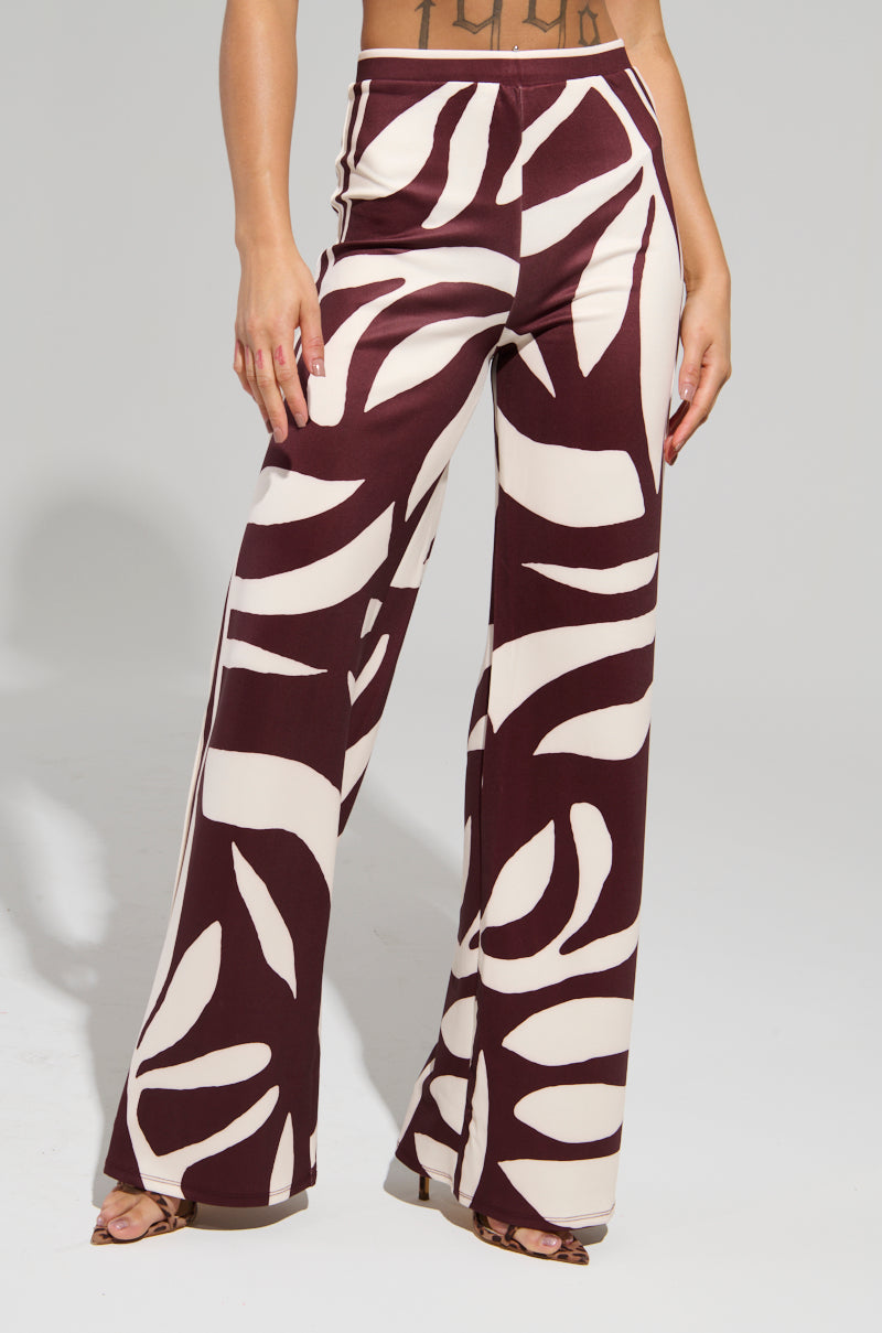 ONE FOR YOU PRINTED PALAZZO PANT