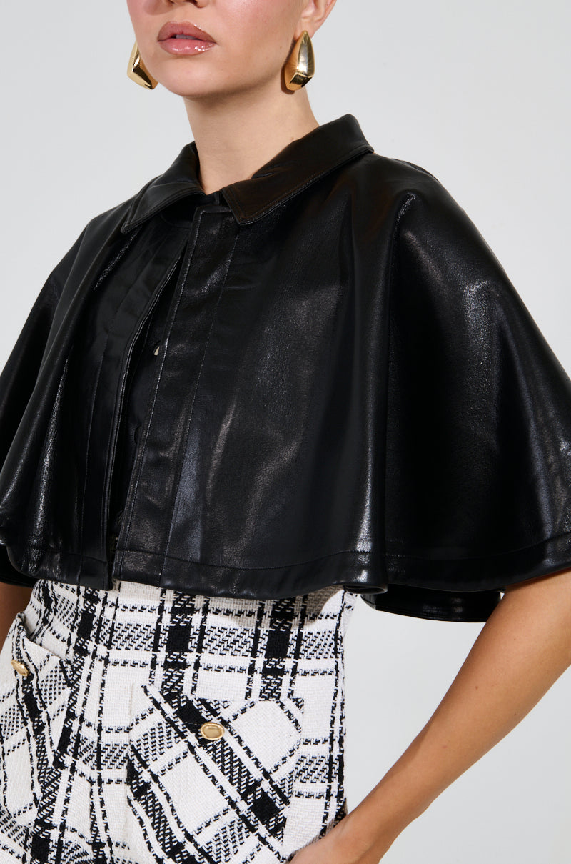 LOUIE DOUBLE LAYER CAPE