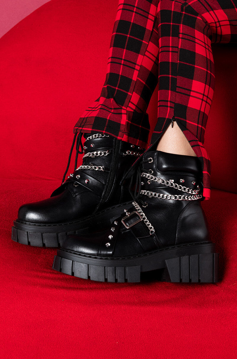AZALEA WANG UP ALL NIGHT WITH YOU CHUNKY BOOTIE IN BLACK