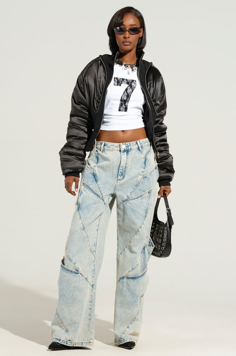 SNAP OUT OF IT DENIM PANT