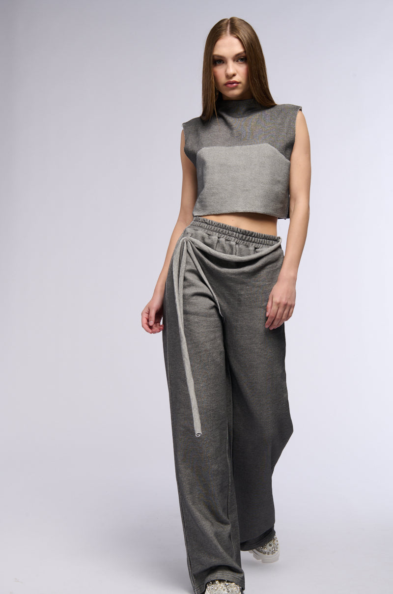 MAIA WIDE LEG JOGGER PANT