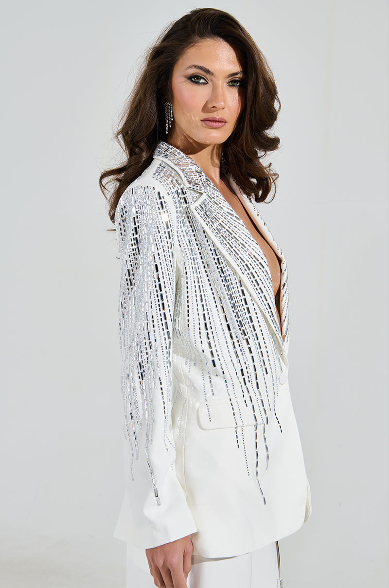 MILA EMBELLISHED BLAZER