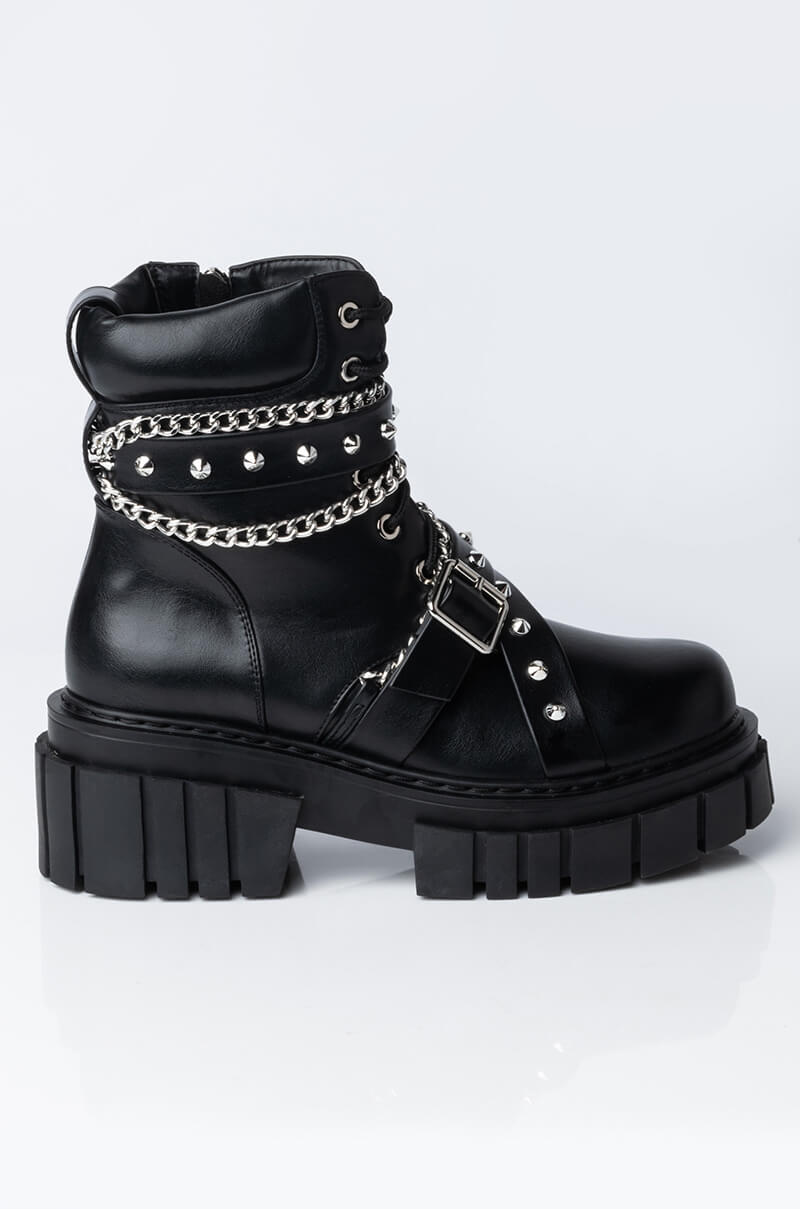 AZALEA WANG UP ALL NIGHT WITH YOU CHUNKY BOOTIE IN BLACK
