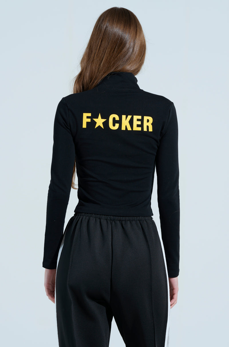 MOTHER F*UCKER ZIP UP SWEATSHIRT