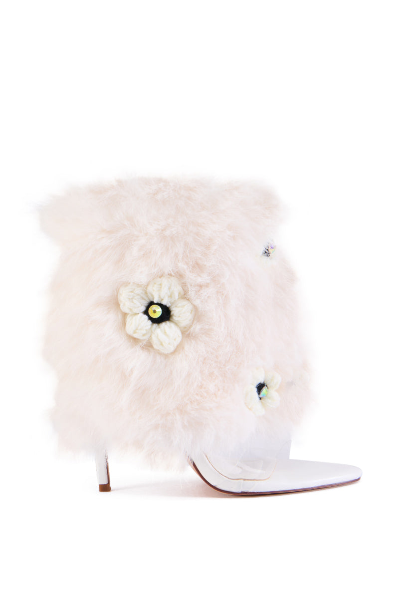 AZALEA WANG SIARA FUR SANDAL