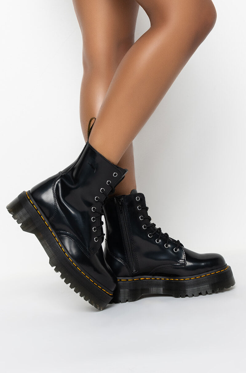 DR MARTEN JADON POLISHED SMOOTH BOOTIE