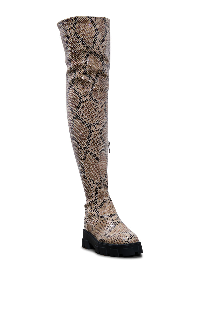 AZALEA WANG ALORA SNAKE BOOT