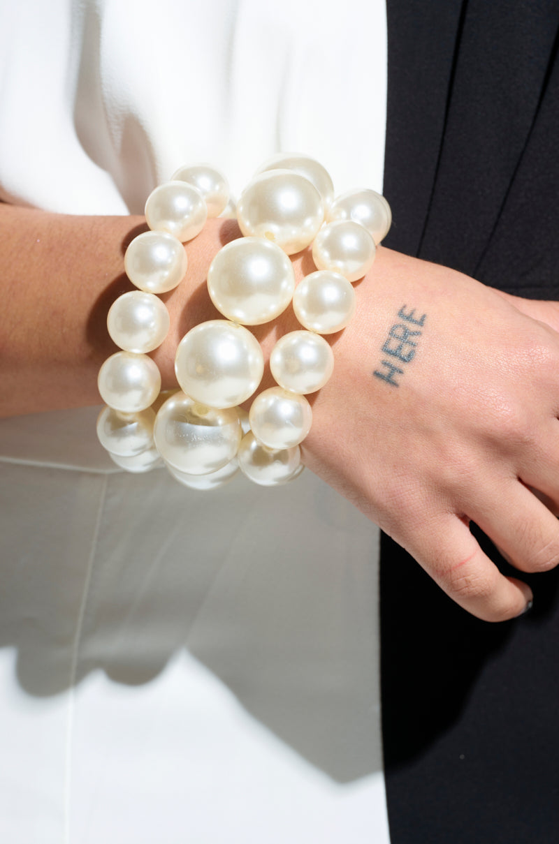 PEARL PLEASE STRETCH BRACELET SET